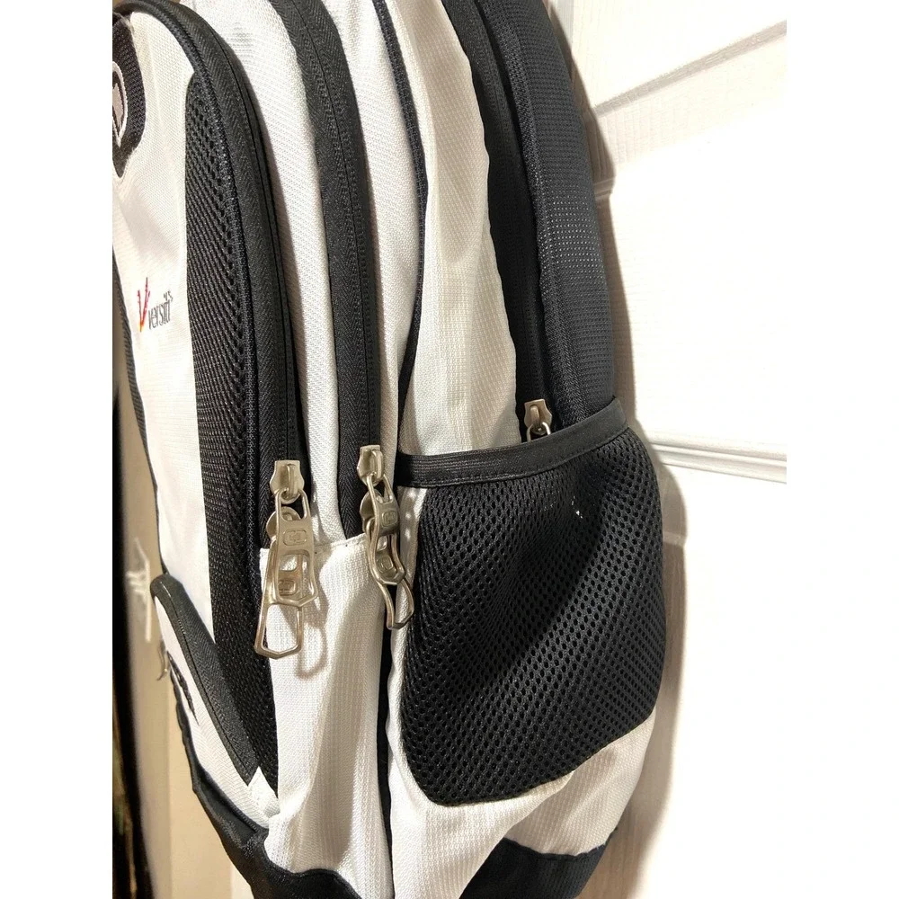 OGIO Versiti Backpack White Black Laptop Sleeve School Travel Commuter Bag